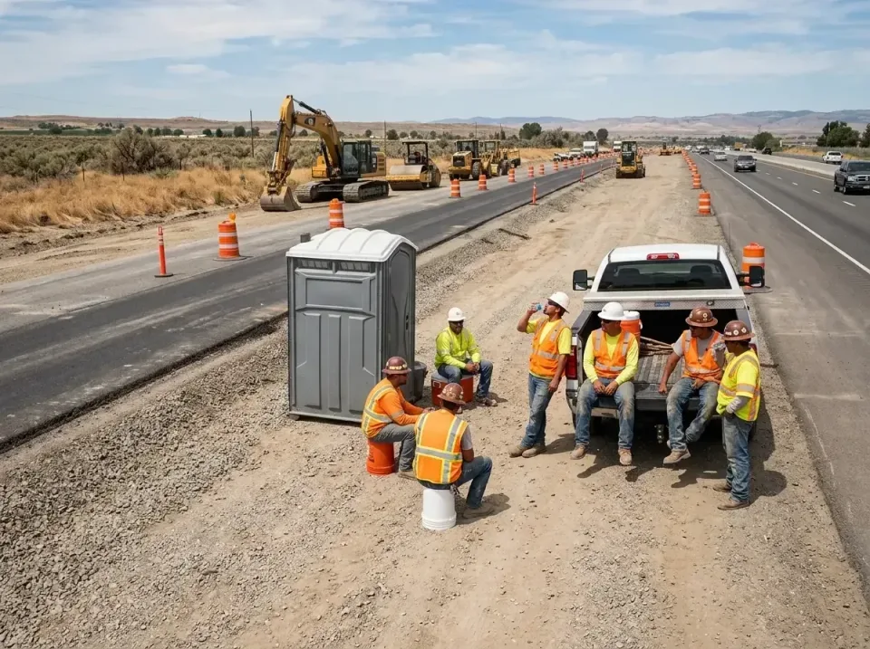 highway-road-construction-crew-007 — frequently asked questions, Porta Potty and Restroom Rentals in New Boston, TX